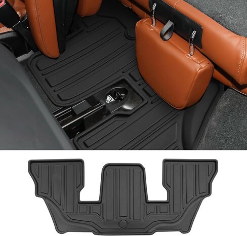 Custom for 2019-2024 2025 BMW X7 G07 Trunk Cargo Liner and 3rd Rear Seat Backrest Mats TPE Rubber All Weather G07 Accessories (Cargo Liner+Backrest Mats) in Saudi Arabia