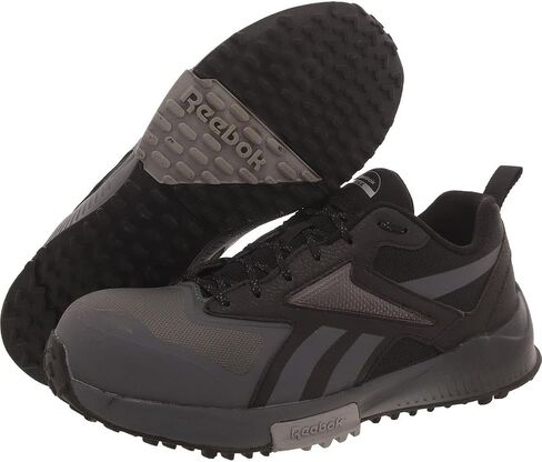 حذاء ريبوك وورك الرجالي RB3242 Lavante Trail 2 Work Construction Shoe أسود آمن، 10 in Saudi Arabia