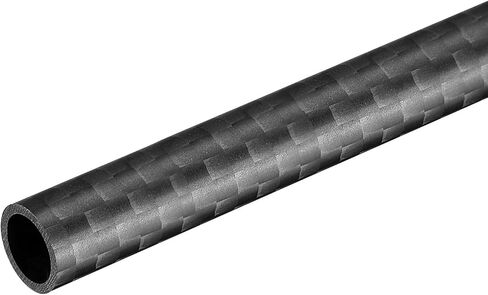 DMiotech 4 Pack 6mmx4mmx200mm Carbon Fiber Round Tubes, 3K Roll Wrapped Carbon Tube for RC Quadcopter, RC Airplane in Saudi Arabia