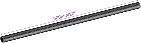 DMiotech 4 Pack 6mmx4mmx200mm Carbon Fiber Round Tubes, 3K Roll Wrapped Carbon Tube for RC Quadcopter, RC Airplane in Saudi Arabia