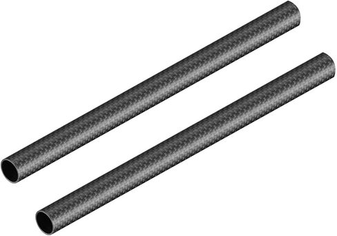 DMiotech 4 Pack 6mmx4mmx200mm Carbon Fiber Round Tubes, 3K Roll Wrapped Carbon Tube for RC Quadcopter, RC Airplane in Saudi Arabia