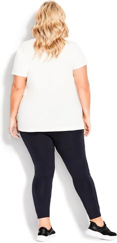 Avenue Women's Plus Size Legging Pima H/Ri Pe in Saudi Arabia