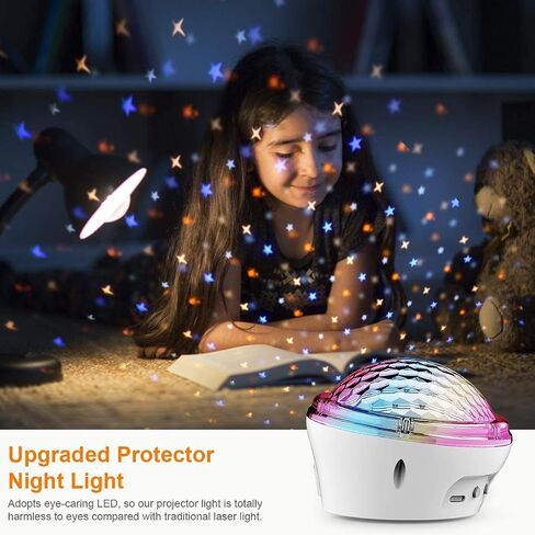 Star Night Light Projector for Kids, Galaxy Baby Star Night Light Projector for Bedroom with Timer Led Sky Light Projector Ceiling 4 Modes Lighting Shows Best Gift for Boys and Girls Adults in Saudi Arabia