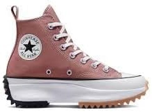 حذاء رياضي Converse Run Star Hike Hi مقاس 12 للنساء، مقاس 10.5 للرجال/أسود/أبيض A00852C in Kuwait