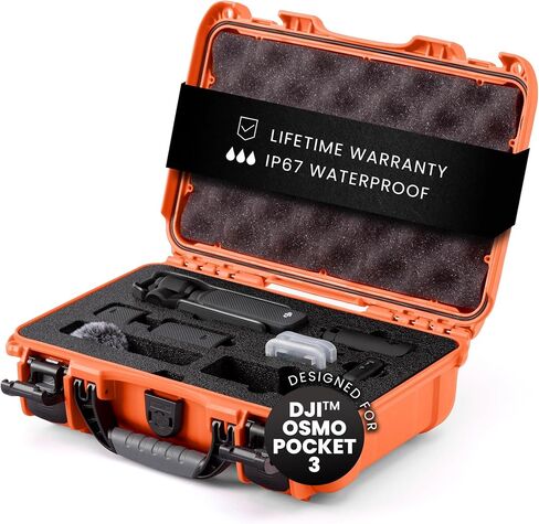 Nanuk Case 909 w/foam (C1915) for DJI Osmo Pocket 3 - Black in Saudi Arabia