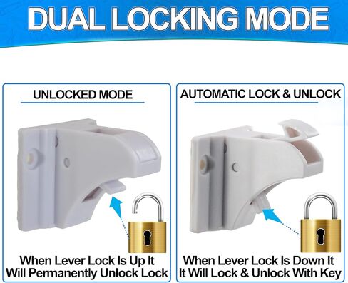 Magnetic Childproof Cabinet Locks - 12pc Set Toddler & Babyproof Drawer & Door Safety Latches - No Drill, Strong Adhesive, Hidden Design - Easy Install with Dual Locking Modes (12) in Saudi Arabia