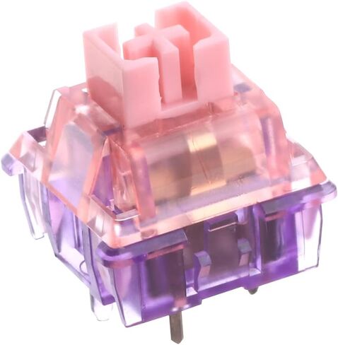 EPOMAKER Flamingo 30 قطعة 47gf مجموعة مفاتيح لوحة المفاتيح الميكانيكية الخطية، 35gf مفتاح مشحم من مصنع القوة الأولية مع جذع POM، زنبرك مزدوج، مبيت للكمبيوتر الشخصي للوحة مفاتيح الألعاب DIY in Kuwait