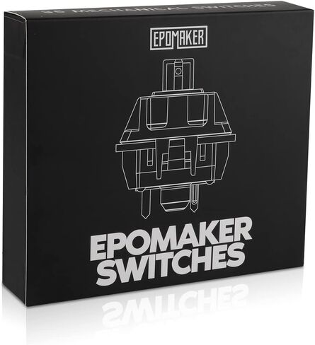 EPOMAKER Flamingo 30 قطعة 47gf مجموعة مفاتيح لوحة المفاتيح الميكانيكية الخطية، 35gf مفتاح مشحم من مصنع القوة الأولية مع جذع POM، زنبرك مزدوج، مبيت للكمبيوتر الشخصي للوحة مفاتيح الألعاب DIY in Kuwait