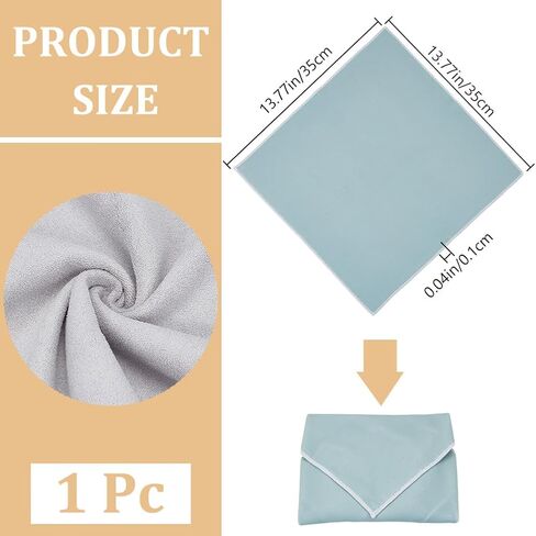 CREATCABIN Protective Wrap for Camera Wrap Magic Gear Storage Bag Self-Adhesive Scratch Prevent Cosmetic Travel Product Storage Lens Pouches Soft with Sticky for Camera Tech Gear 13.77x13.77 Inch in Saudi Arabia