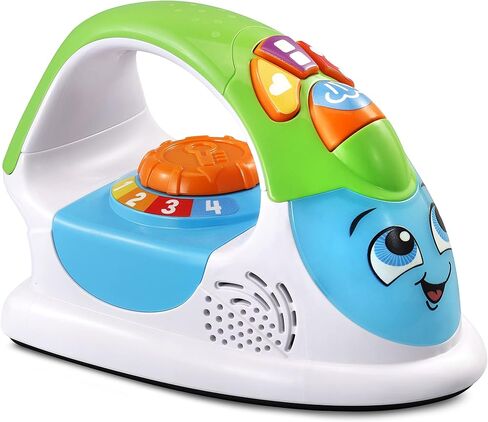 مجموعة تعلم وقت الكي من ليب فروج، لعبة لعب الأدوار مع الموسيقى، تعلم الأشكال والألوان والعد، هدية للأطفال الصغار للأعمار من 18 عامًا إلى 24 شهرًا فما فوق، النسخة الإنجليزية in Kuwait