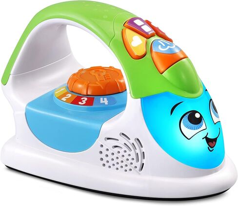 مجموعة تعلم وقت الكي من ليب فروج، لعبة لعب الأدوار مع الموسيقى، تعلم الأشكال والألوان والعد، هدية للأطفال الصغار للأعمار من 18 عامًا إلى 24 شهرًا فما فوق، النسخة الإنجليزية in Kuwait