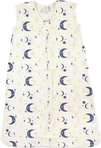 Touched by Nature Unisex Baby Organic Cotton Sleeveless Wearable Sleeping Bag, Sack, Blanket, Man In The Moon, 18-24 Months in Saudi Arabia