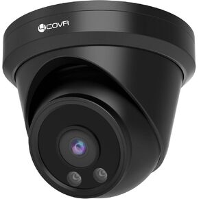 5MP PoE Security IP Camera, Outdoor Wired Surveillance Video Camera with Audio, Smart Human/Vehicle Detection, 110° Wide Angle 100ft IR Night Vision, 2.8mm Lens, IP67 Weatherproof, LY97AB5MA
