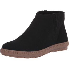 SoftWalk Women's Izzy Ankle Boot, Black Felt, 9
