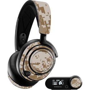 MightySkins Skin Compatible with SteelSeries Arctis Nova Pro - Desert Camo | Protective, Durable, and Unique Vinyl Decal wrap Cover | Easy to Apply, Remove, and Change Styles | Made in The USA