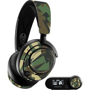 MightySkins Skin Compatible with SteelSeries Arctis Nova Pro - Polygonal Camo | Protective, Durable, and Unique Vinyl Decal wrap Cover | Easy to Apply, Remove, and Change Styles | Made in The USA