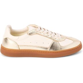 Coconuts by Matisse Womens Dana Metallic Lace Up_Delete Sneakers Shoes Casual_Delete - Gold