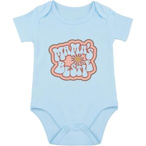 Mama's Bestie Baby Bodysuit Mommy Bestie Baby Bodysuit Mama Best Friend Baby Romper Baby Boy Girls Clothes