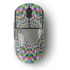 MightySkins Glossy Glitter Skin Compatible with Logitech G Pro Wireless Gaming Mouse - Hypnosis | Protective, Durable High-Gloss Glitter Finish | Easy to Apply, Remove, and Change Styles