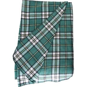 Briomhar Tartan Plain Baby Blanket - Scottish Throw for Lap, Stroller, Bedding (New Brunswick)