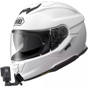 SHOEI GT AIR1 Customize Aluminum Motorcycle Helmet Chin Mount Kits for GoPro and Insta360 Etc. Action Camera with Adhesive Pads and J Hook Mount