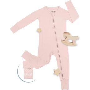 Nyte Nyte Baby - Sleepers for baby - Long Sleeves Baby Sleeper with Adjustable Mittens & Anti-Slip Grip