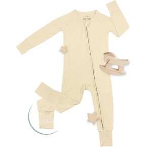 Nyte Nyte Baby - ملابس نوم للأطفال - ملابس نوم للأطفال بأكمام طويلة مع قفازات قابلة للتعديل وقبضة مضادة للانزلاق in Kuwait