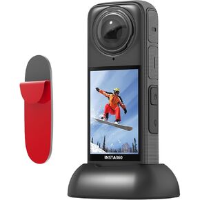 fotoconic Silicone Non-Slip Desktop Mount for Insta360 X4,Lightweight and Compact Insta 360 X4 Stand Base, X4 Silicone Stand Non-Slip