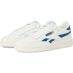 Reebok Women's Club C Revenge Sneaker, Chalk/Chalk/Escape Blue, 6.5