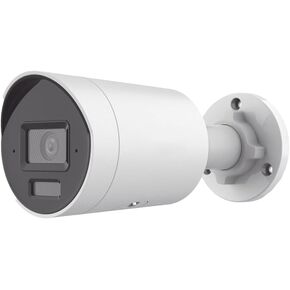 4MP Bullet PoE IP Outdoor/Indoor Camera with Dual Mic, 131ft Smart Hybrid Light Color Night Vision, AI VCA, Human/Vehicle Detection, Full Metal IP67, 2.8mm 122° Wide Angle Lens, Hik-Connect/iVMS-4200