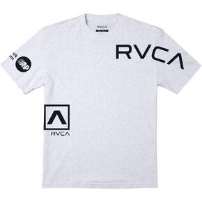 RVCA Mens Lightweight Regular Fit Knit Short Sleeve Tee