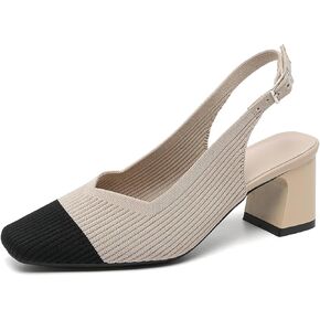 حذاء نسائي بكعب مغلق عند الأصابع، حذاء رسمي مريح للمكتب والزفاف in Kuwait