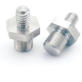 2 x 1/4"" threaded adapters for Milwaukee M12 grinders and sanders