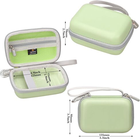 Aproca Green Portable Hard Storage Case, for KODAK EKTAR H35 Half Frame Film Camera and Accessories in Saudi Arabia