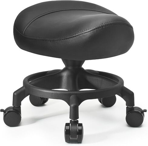 Low Height Rolling Stool Modern Roller Seat Low Stool with Universal Caster, Round Roller Chair,Low Roller Stool for Home Office Garage Shop (Model 1) in Saudi Arabia