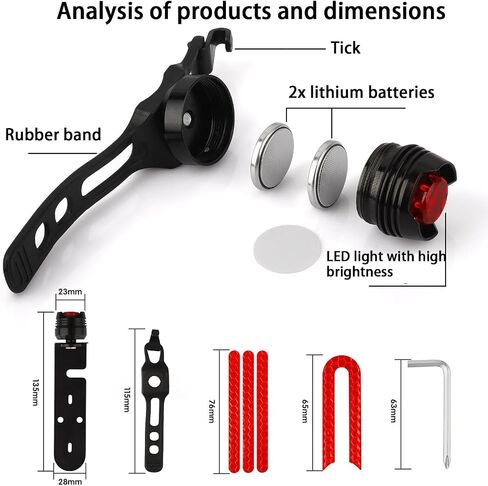 مصباح دراجة LED فائق السطوع، 1400 لومن أضواء دراجة قابلة لإعادة الشحن USB للركوب الليلي، مصباح أمامي للدراجة - 5 أوضاع، مصباح أمامي مقاوم للماء IPX5 للرجال والنساء والأطفال (1400 لومن) in Saudi Arabia