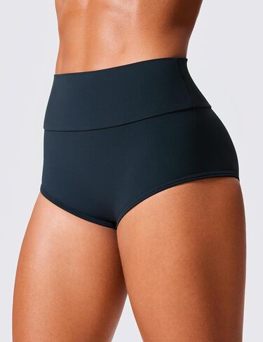 CRZ YOGA Womens Butterlift Booty Shorts Full Coverage - High Waist Workout Panties Shorts Gym Dance Scrunch Butt Athletic in Saudi Arabia