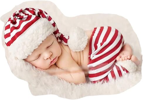 Newborn Baby Photography Suit, Christmas Set, Baby Photo Prop/Outfits in Saudi Arabia