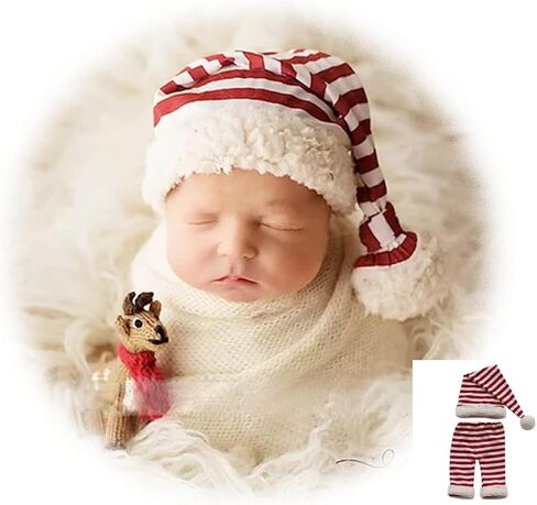 Newborn Baby Photography Suit, Christmas Set, Baby Photo Prop/Outfits in Saudi Arabia