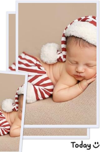 Newborn Baby Photography Suit, Christmas Set, Baby Photo Prop/Outfits in Saudi Arabia