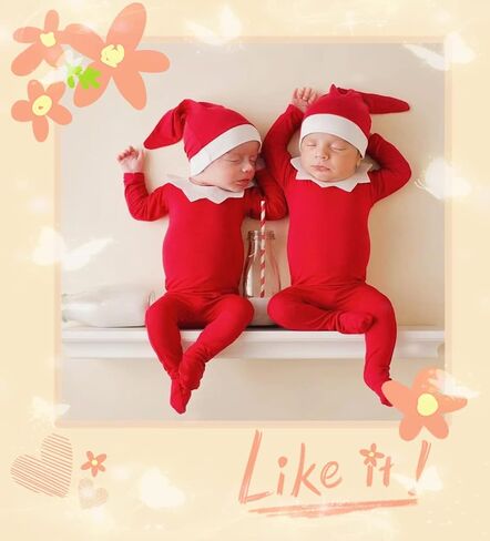 Newborn Baby Photography Suit, Christmas Set, Baby Photo Prop/Outfits in Saudi Arabia