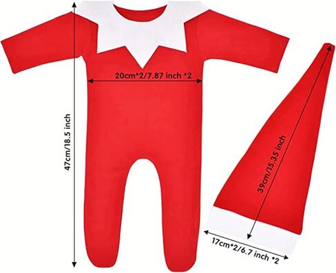 Newborn Baby Photography Suit, Christmas Set, Baby Photo Prop/Outfits in Saudi Arabia