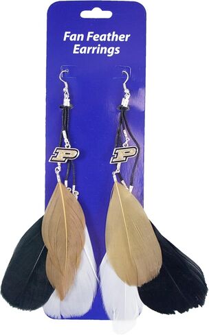 Littlearth NCAA womens Feather Earrings in Saudi Arabia