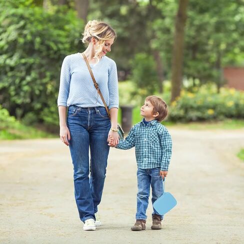 حافظة كاميرا للأطفال متوافقة مع Agoigo/ESOXOFFORE/GKTZ/Anchioo/MINIBEAR/Seckton/Goopow كاميرا رقمية مقاومة للماء محمولة ومطبوعة فورية، حامل منظم حقيبة تخزين، أزرق in Kuwait