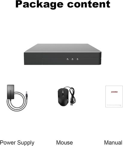 DVR لكاميرا الأمان، 2MP 1080P 8CH مسجل فيديو رقمي تناظري، مسجل CCTV DVR، H.265، يدعم فقط 1080P 2MP أو الكاميرات ذات الدقة المنخفضة in Kuwait