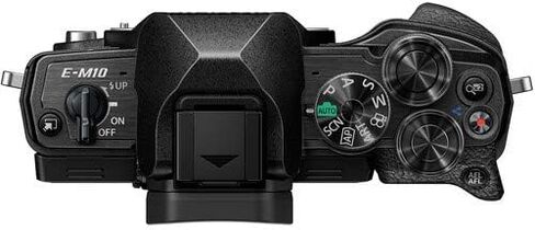 كاميرا Olympus OM-D E-M10 Mark IV الرقمية مع عدسة M.Zuiko Digital ED 14-42mm f/3.5-5.6 EZ وعدسة M.Zuiko Digital ED 40-150mm f/4.0-5.6 R (فضي) (2 عنصر) in Kuwait