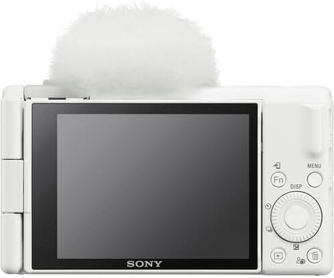 كاميرا Sony ZV-1 II Vlog لمنشئي المحتوى ومدوني الفيديو (أبيض) مع ملحقات Pixel Advance وحزمة السفر | ZV1M2/ث in Saudi Arabia