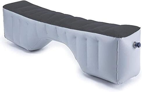 Auto Inflatable Car Travel Mattress Back Seat Gap Pad Air Bed Cushion Camping Air Couch (Light Grey) in Saudi Arabia