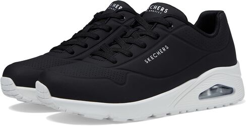 SKECHERS Women's Uno-Stand On Air Sneaker, Black, 6 in Saudi Arabia