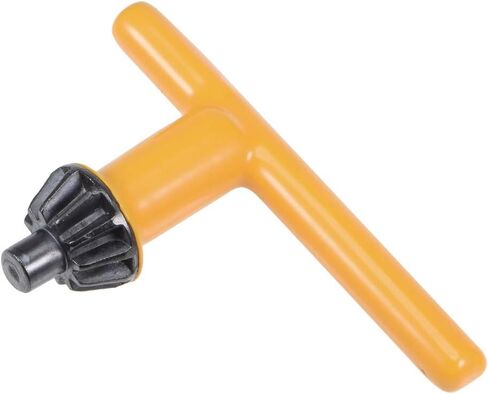 uxcell Chuck Key 8mm Pilot 11 Teeth for 3-16mm Drill Chuck Yellow in Saudi Arabia